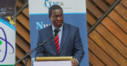 Energy CS Opiyo Wandayi speaking during the International Conference on Nuclear Energy in Nairobi on March 25, 2026. PHOTO/ Wandayi X.