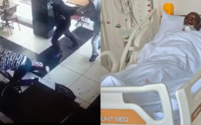 Amateur CCTV footage in a Java House in Kisumu showing Senator Osotsi being assulted by two unknown gentlemen. PHOTO/ File