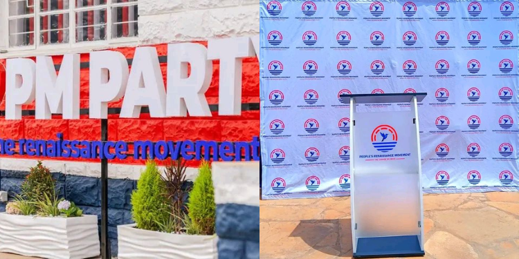 A photo collage of images posted by People’s Renaissance Movement on Facebook.