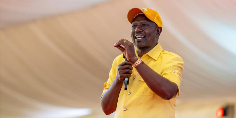 President William Ruto speaking at Sagana State Lodge in Nyeri County on January 17, 2026. PHOTO/ PCS.