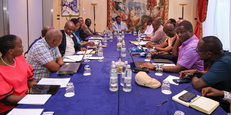 Prime CS Musalia Mudavadi leads preparations ahead of President William Ruto’s upcoming State Visit to Italy. PHOTO/ OPCS.