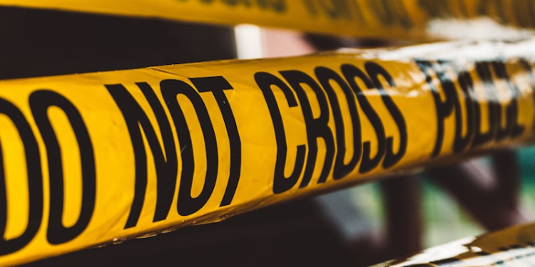 Image of a crime scene tape PHOTO/File