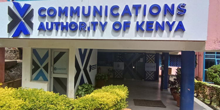 Communications Authority of Kenya Offices in Nairobi PHOTO/CA