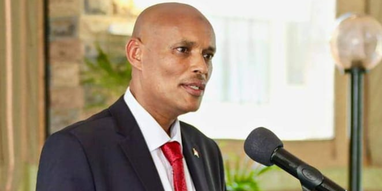 Director of Criminal Investigations Boss Mohammed Ibrahim Amin in a past event. PHOTO/ File