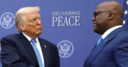 President Trump and DRC president Felix Tshisekedi during the signing of peace agreement between DRC and Rwanda PHOTO/WhiteHouse