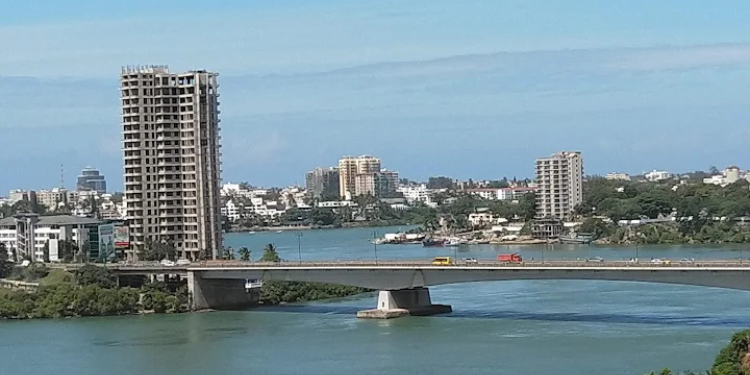 Aerial view of Nyali Bridge PHOTO/File