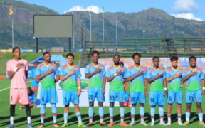 Eritrea Football National Team during the AFCON qualifiers in Eswatini PHOTO/Eritrea National Team