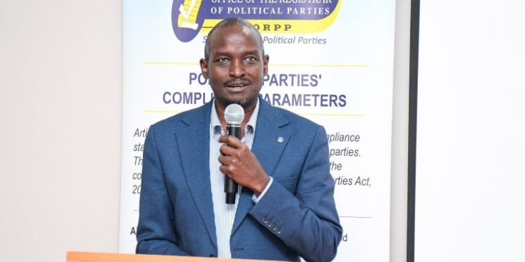 Registrar of Political Parties JC.Lorionokou PHOTO/ORPP