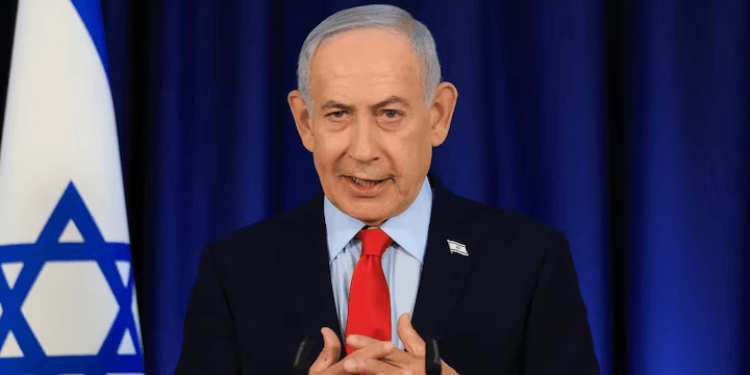 Israel Prime Minister Benjamin Netanyahu speaking during a press conference in Jerusalem PHOTO/File