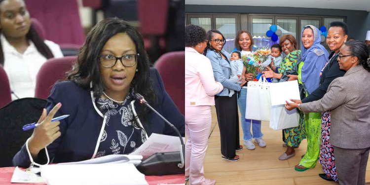 Governor Susan Kihika photo after delivering in the USPHOTO/File