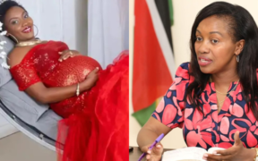 Photo of Kenyan Texas-based woman Marion Nduta and Nakuru Governor Susan Kihika PHOTO/File