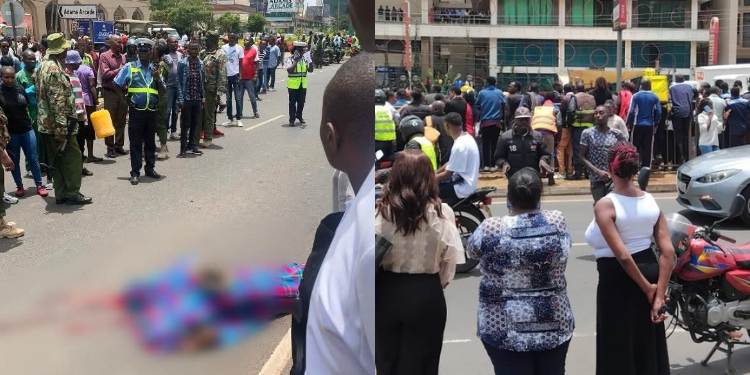 President Ruto's motorcade knocked and killed a British National on Ngong Road PHOTO/File