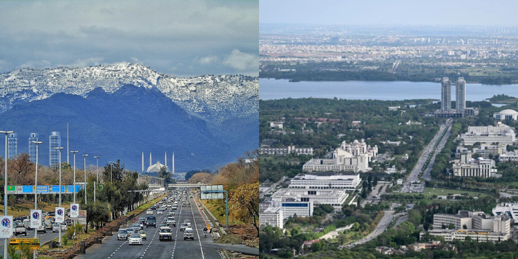 View of Islamabad City and the Expressway PHOTO/Pakistan