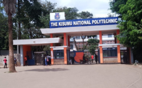 Kisumu National Polytechnic main entrance PHOTO/KNP