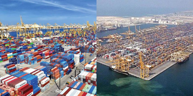 Jebel Ali Port Container Terminals in DubaiPHOTO/DPA