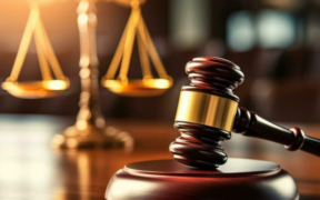 Court hammer signifying start or conclusion of court case PHOTO/Pinterest