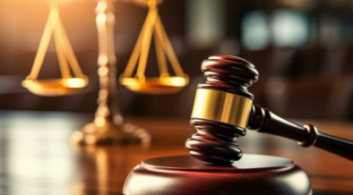 Court hammer signifying start or conclusion of court case PHOTO/Pinterest