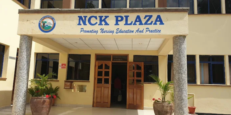 Nursing Council of Kenya Office Headquarters in Nairobi PHOTO/NCK