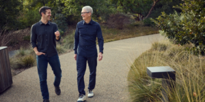 Tim Cook and John Ternus at Apple ParkPHOTO/Apple