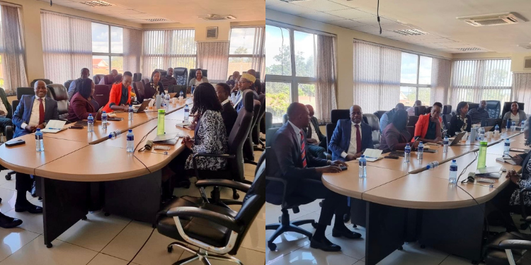 Health PS,Dr Ouma Oluga,a technical team finalise the Implementation Plan for 2026-2030 Health Cooperation Framework PHOTO/MoH