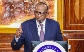 Health CS Aden Duale briefs the Senate on progress in ongoing health sector reforms on April 22,2026