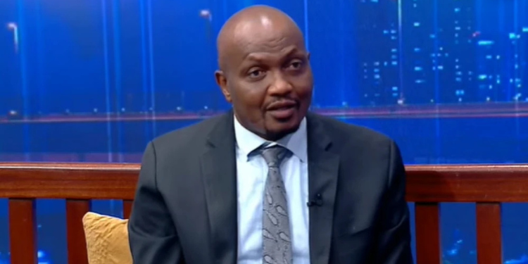 Former Cabinet Secretary Moses Kuria during the Citizen TV's JKLive show on April,22,2026PHOTO/Screengrab