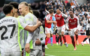 Manchester City overtakes Arsenal in Premier League standings Arsenal has dropped to second PHOTO/Clubs