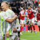 Manchester City overtakes Arsenal in Premier League standings Arsenal has dropped to second PHOTO/Clubs