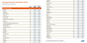 EAC 2026 Economic Growth Forecast PHOTO/IMF