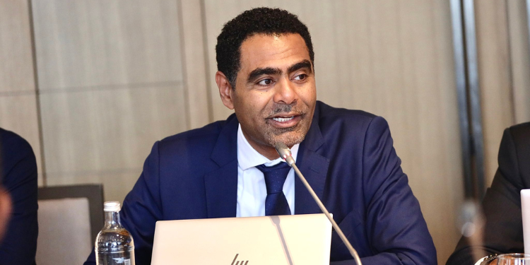 Hussein Mohammed-FKF President during the FIFA Forward Programme 4.0 held in Nairobi on April 14,2026 PHOTO/FKF