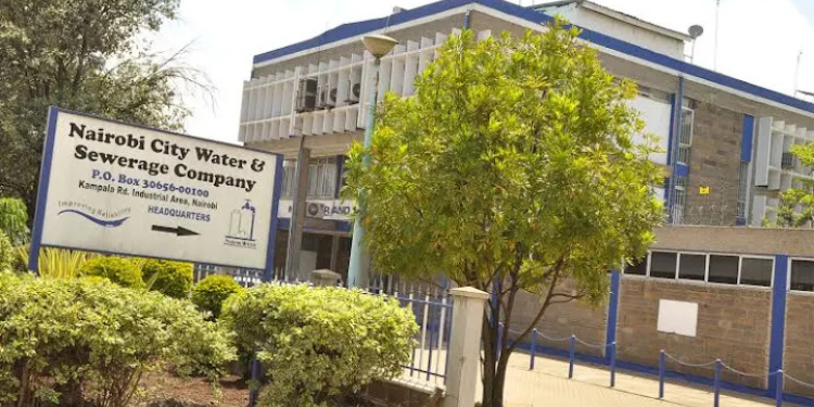 Nairobi City Water and Sewerage Company Office Headquarters in Nairobi PHOTO/NCWSC