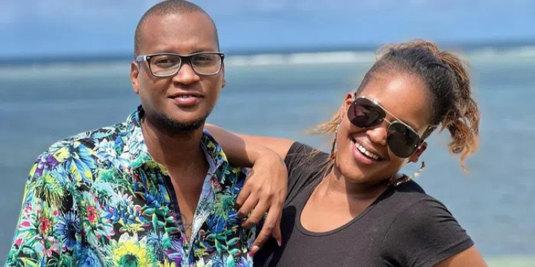 Deejay Bonez and Kamene Goro PHOTO /IG