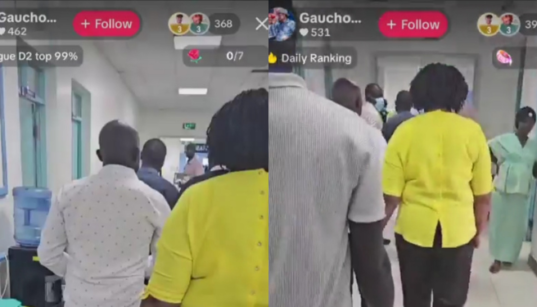 Screenshot shows Gaucho's TikTok profile with follower count and a video thumbnail from the livestream PHOTO/Screengrab