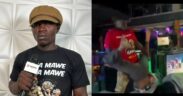 A photo collage of Mbavu Destroyer during an interview and a clip of him dancing with women. PHOTO/ Courtesy.