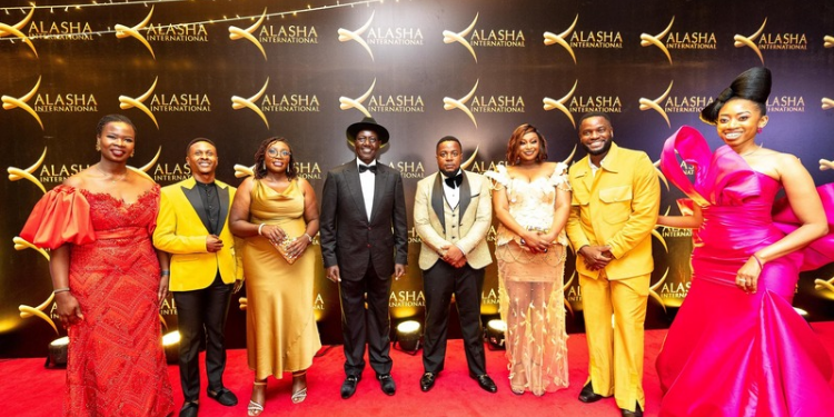 President Ruto together with the Kalasha Awards Event organizers at the KICC Nairobi on May 2,2026 PHOTO/PCS