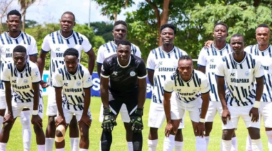 Sofapaka FC line-up against Mathare United at the Kasarani Annex on May 2,2026 PHOTO/KPL