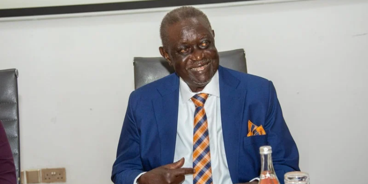 ODM Party leader Oburu Oginga while the presiding over the ODM Party Central Committee Meeting on April 16,2025 PHOTO/OCS