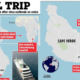 An illustration of how the cruise ship incident occurred PHOTO/The Sun