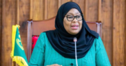 President of the republic of Tanzania Dr. Samia Suluhu Hassan in a past event. PHOTO/ Republic of Tanzania