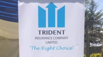 A file image of Trident Insurance Company banner. PHOTO/ Trident