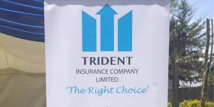 A file image of Trident Insurance Company banner. PHOTO/ Trident