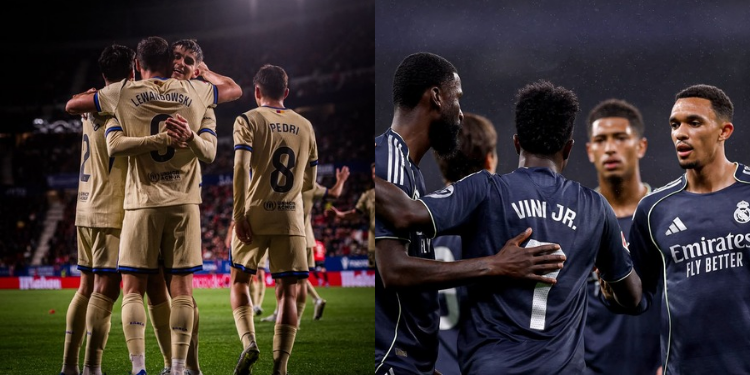 Barcelona hosts Real Madrid at the Camp Nou for the El Clasico PHOTO/Club Accs