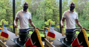 Ombachi ,The Roaming Chef hinting at a cooking collaboration with the French Govt PHOTO/Ombachi
