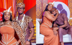 Dr Ofweneke together with his newly married wife Diana Ingosi PHOTO/Ofweneke