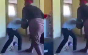 A screengrab of a Ugandan teenage boy involved in altercation with the mother. PHOTO/ File