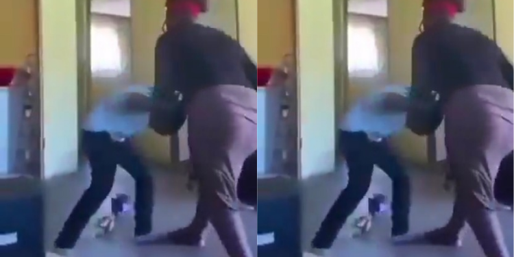 A screengrab of a Ugandan teenage boy involved in altercation with the mother. PHOTO/ File