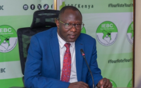 IEBC Chairperson Erastus Ethekon while addressing return officers and staff at Sawela Lodges on September 18,2025 PHOTO/IEBC