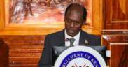 CS for Information, Communications and the Digital Economy, William Kabogo while appearing before the parliamentary committee. PHOTO/ PCS