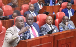Members of the National Assembly Departmental Committee on National Administration and Internal Security while debating on the issue of State House Nakuru relocation in parliament. PHOTO/ PSC
