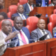 Members of the National Assembly Departmental Committee on National Administration and Internal Security while debating on the issue of State House Nakuru relocation in parliament. PHOTO/ PSC